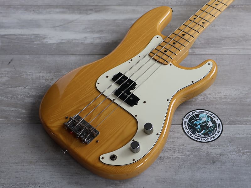 1980 Yamaha Japan PB-400 Pulser Precision Bass (Natural