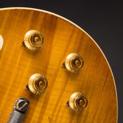Gibson Custom Shop Made 2 Measure Murphy Lab '59 Les Paul Standard Murphy Painted Ultra Heavy Aged Lemon Burst/NOS image 16
