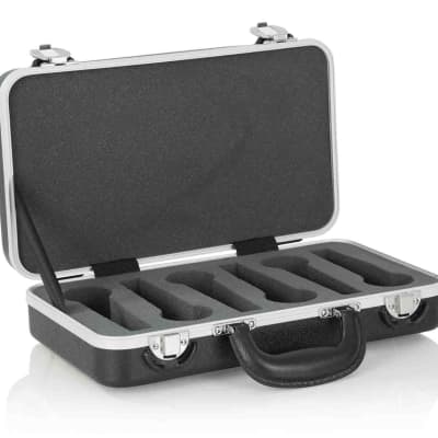 Gator Cases GM-6-PE Microphone Briefcase for 6 Microphone image 2