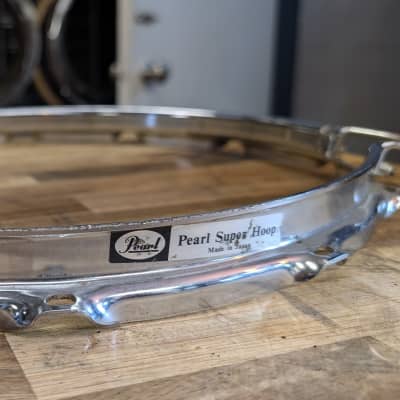 Pearl SuperHoop II 10 6 holes Chrome Pair Reverb