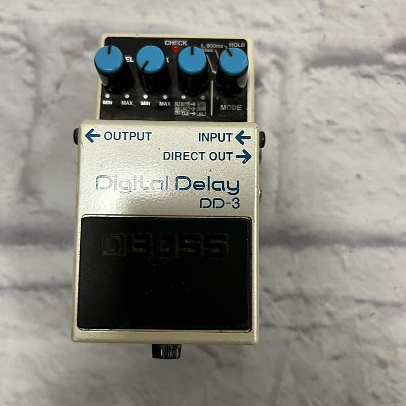 Boss DD3 Digital Delay Pedal Reverb