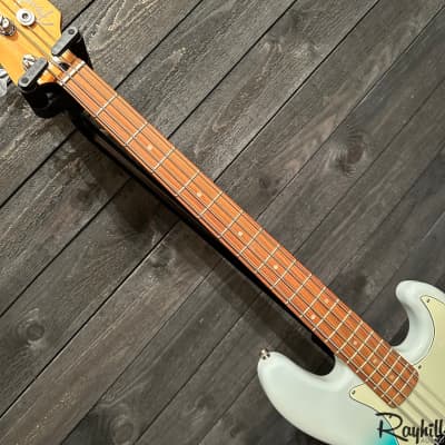 Fender Player Plus Active Jazz Bass MIM 4 String Belair Blue Electric Bass Guitar image 9