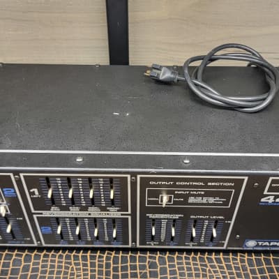 Tapco 4400 Rack Mount Reverberation Spring Reverb System 1970s Black Needs Service image 2