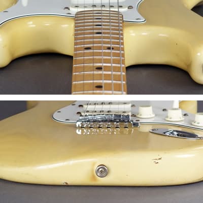 1974 Fender Stratocaster Blonde with Original Hardshell Case Vintage American USA image 5