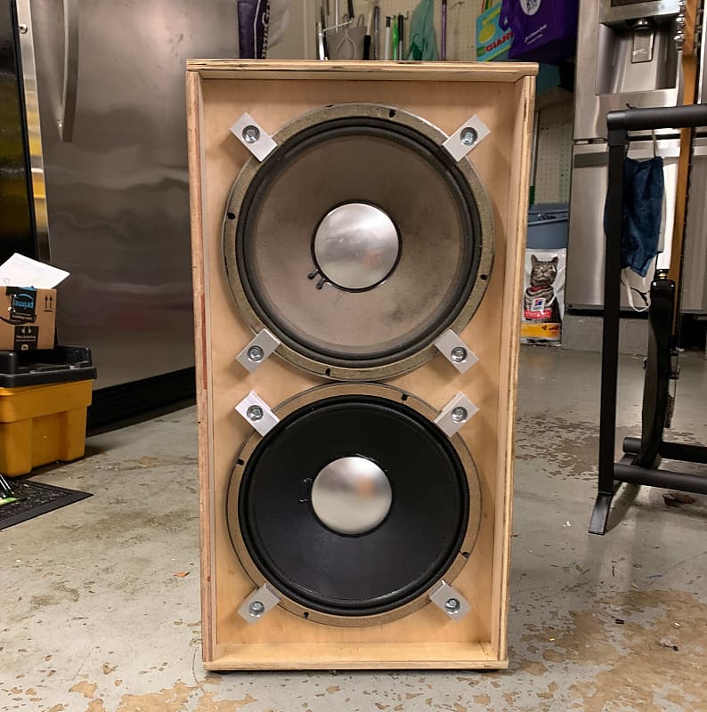 2x JBL E120 8ohm w/ Jerry Garcia Style Reverb