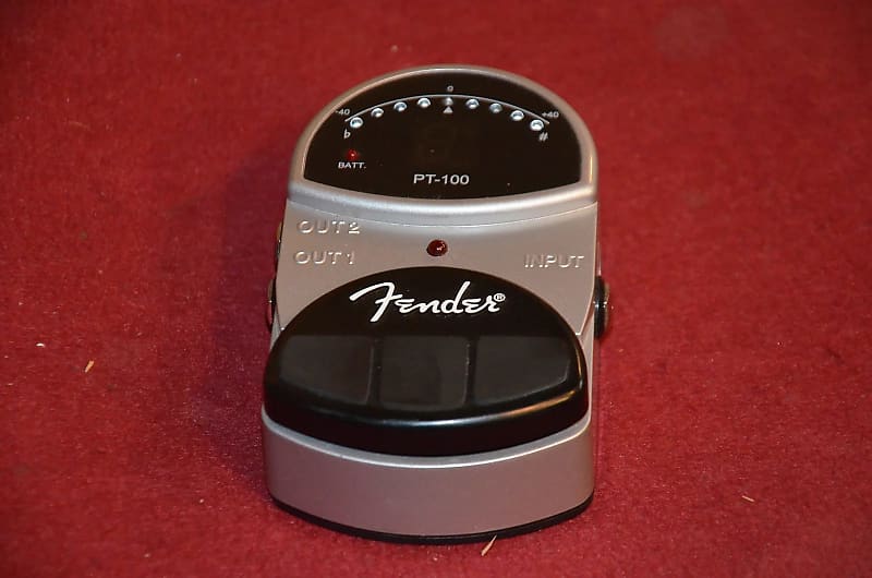 Fender PT-100 floor tuner * rare model * excellent condition * image 1