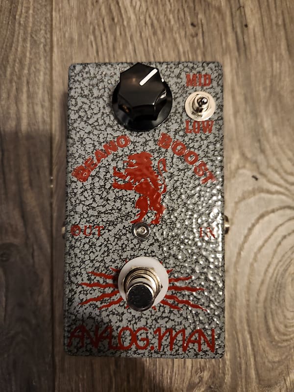 Analogman Beano Boost Treble Booster Pedal | Reverb