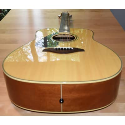 Yamaha FG720SL Solid Top Acoustic Guitar Natural Gloss image 5