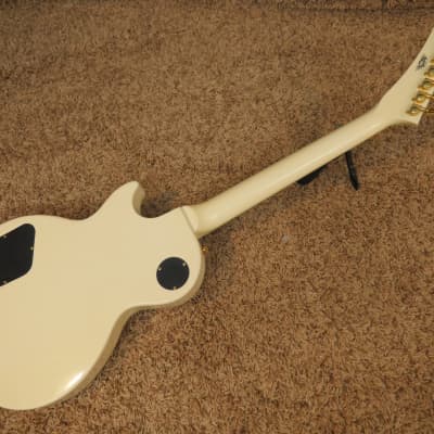 Video! 1986 Gibson Les Paul Studio Custom XPL Aged White (Les Paul with Explorer Headstock) image 13