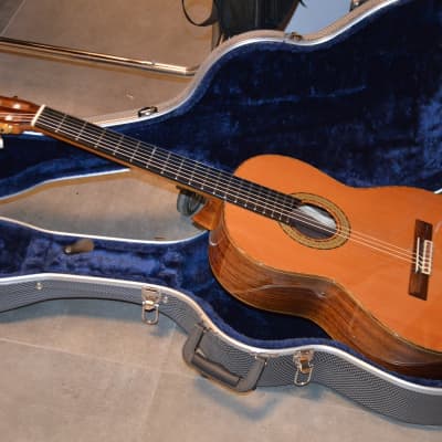 Amalio Burguet 2M=finest classical guitar*handmade in Spain 2014*solid selected tone woods: cedar top/rosewood body*sounds/plays/looks great*LR Baggs Element pickup*perfect for stage/studio or enjoy that superb guitar at home...you'll love it image 2