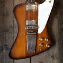 1963 Vintage Gibson Firebird in Sunburst finish with hard shell case