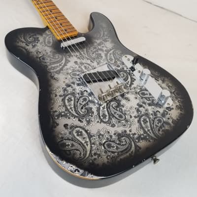 Fender Custom Shop Limited Edition '68 Black Paisley Tele Relic, w/Deluxe HSC 2023 image 7