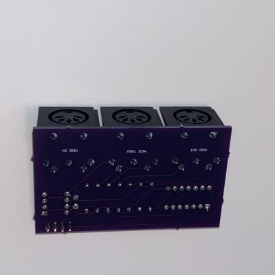 MIDI Din Serial Interface Board In Out Thru 5V Board Arduino | Reverb