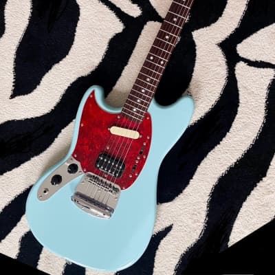 Fender Kurt Cobain Mustang Left-Handed 2012 Sonic Blue image 7
