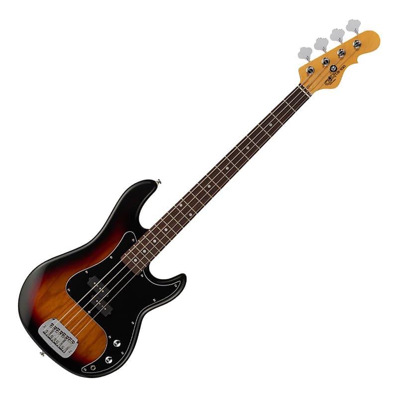 G&L Tribute Series LB-100 4-String Bass Guitar - 3 Tone Sunburst image 1