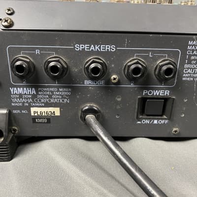 Yamaha EMX2000 12 Channel 400 watt Powered Mixer | Reverb