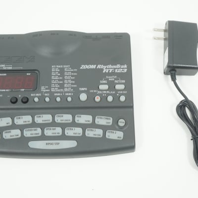 [SALE Ends Oct 17] ZOOM RhythmTrak 123 RT-123 Drum Machine Bass Synth RT123 100-240V PSU