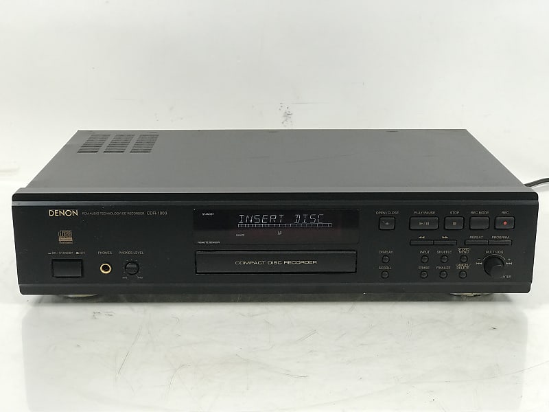 Denon PCM Audio Technology CDR-1000 CD Recorder image 1