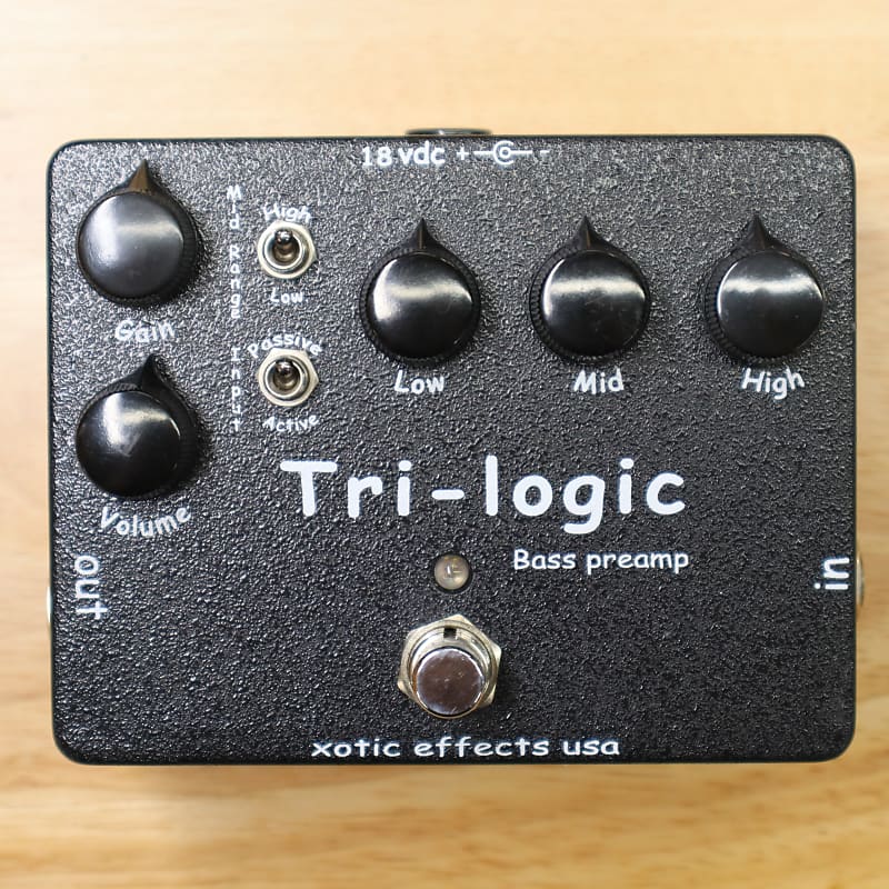 Xotic Tri-Logic Preamp 2010s - Black | Reverb