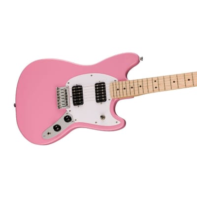 SQUIER - Sonic Mustang HH MN Flash Pink 0373702555 image 2
