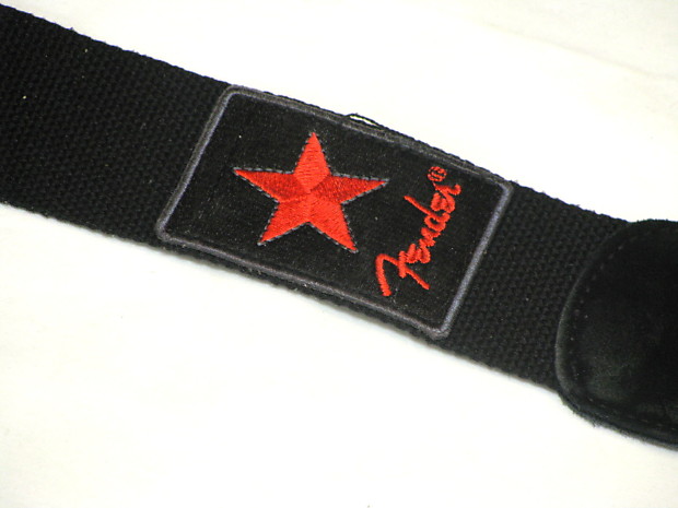 Shining Star Guitar Strap - Red – Initial Outfitters