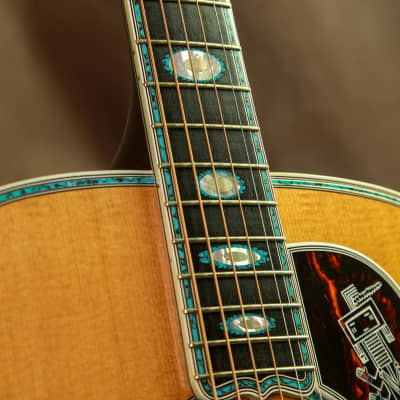 1995 Gibson SJ-200 Southwest Sun Master Museum Ren Ferguson Brazilian Rosewood Masterpiece J-200 image 10