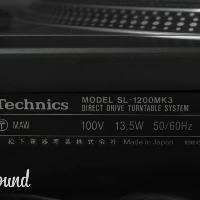Technics SL-1200MK3 Black Pair Direct Drive DJ Turntables [Very Good conditions] image 25