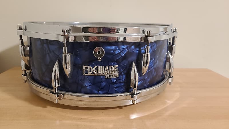 Vintage Groove Percussion Metal Steel Power Snare Drum 6”x14” Rare Acoustic  Drum