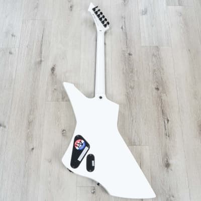 ESP LTD James Hetfield Signature Snakebyte Guitar, Ebony Fretboard, Snow White image 6