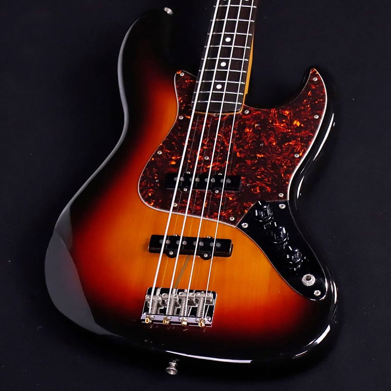 Fender Japan Jazz Bass JB62-75US 3 Tone Sunburst (S/N:P080655) (11/27)