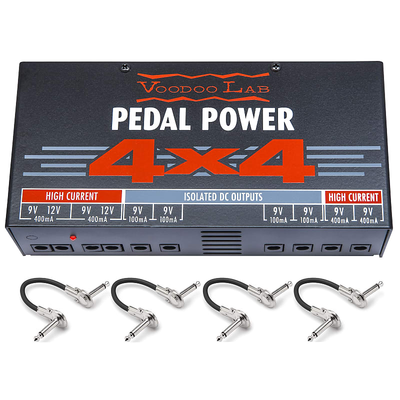 ギター Voodoo Lab Pedal Power 4x4 Voodoo Lab Pedal Power 4x4 Power Supply - Andertons Music Co.