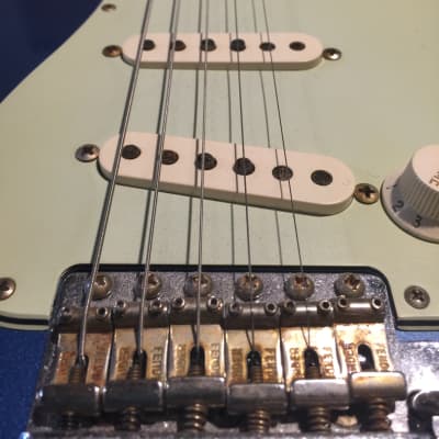 Fender Custom Shop 1959 Stratocaster 2005 NAMM Limited Edition Lake Placid Blue Relic image 3