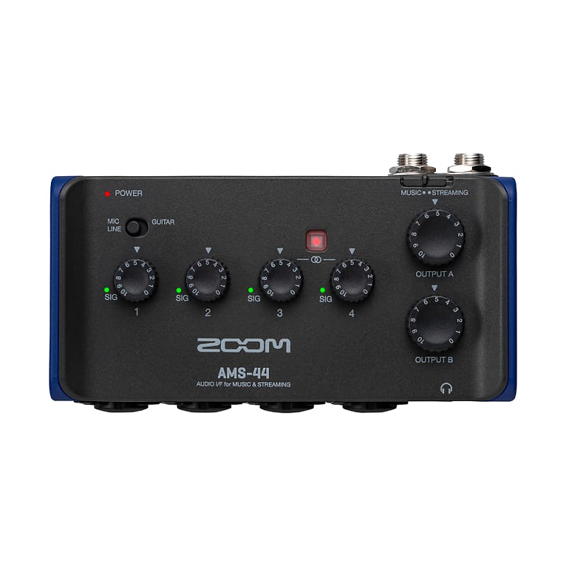 Zoom AMS-44 USB-C Audio Interface for Music and Streaming image 1