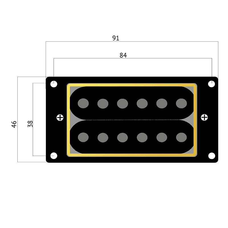 Artec Splendor LP Humbucker Pickups with Alnico V Reverb