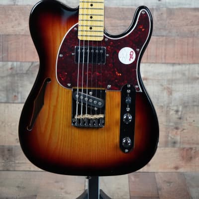 G&L Tribute ASAT Classic Bluesboy Semi-hollow Electric Guitar - 3-tone Sunburst image 2