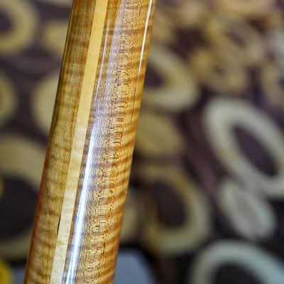 Fender STRATOCASTER CS AMERICAN CUSTOM HONEY BLOND ASH ROASTED TIGER V NECK 2023 - Honey Blonde image 6