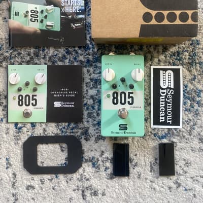 Reverb.com listing, price, conditions, and images for seymour-duncan-805-overdrive