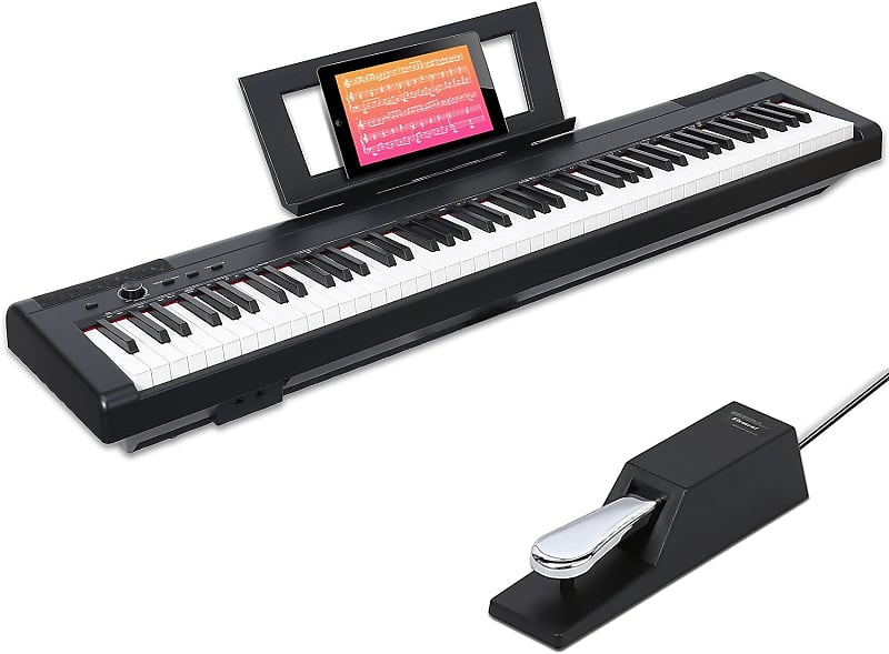 Donner DDP-80 Wood Weighted 88 Key Digital Piano Graduation Gifts