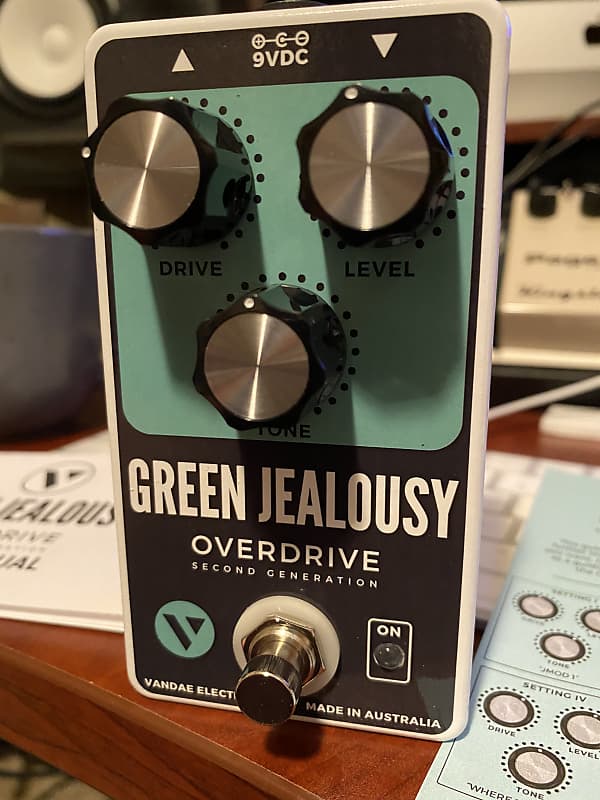 Way Huge Electronics WHE-207 Green Rhino MKIV Overdrive pedal