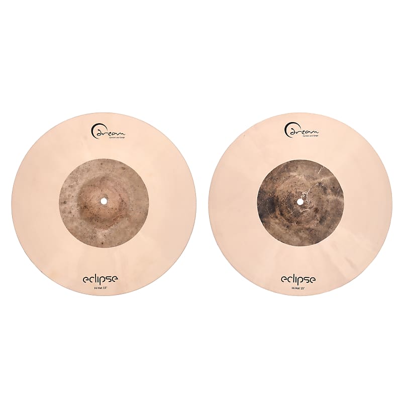 Dream Cymbals 15" Eclipse Series Hi-Hat Cymbals (Pair) image 1