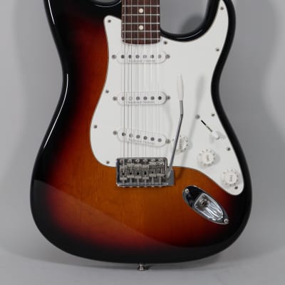 2011 Fender American Special Stratocaster Sunburst Electric Guitar image 2