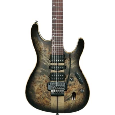 Ibanez S1070PBZCKB S Premium 6 String Electric Guitar (Charcoal Black Burst) image 4