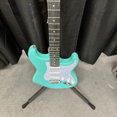 Oscar Schmidt by Washburn OS-300  "Strat Style" 2022 - Teal Blue 3 pickup with Maple Neck image 5