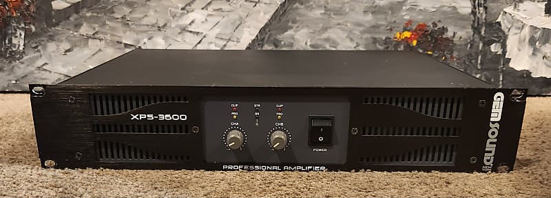 Gem Sound Gem Sound Xps-3600 professional Amp 90s  			