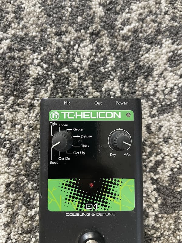 TC Helicon VoiceTone D1 | Reverb