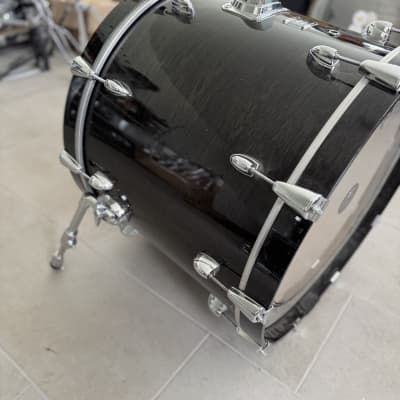 Yamaha Oak custom 22x17 bass drum - Musashi black image 3