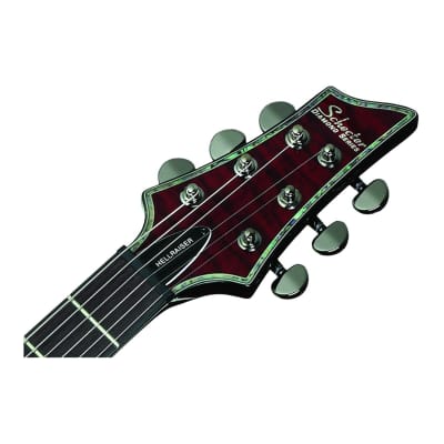 Schecter Hellraiser C-1 6-String Electric Guitar (Right Hand, Black Cherry) image 4