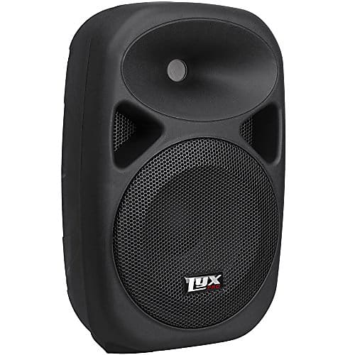 LyxPro 10&quot; Inch PA Speaker Powered Active System with Equalizer, Bluetooth, Many Input Options  			
