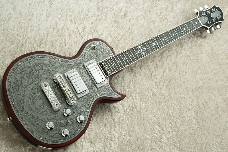 Zemaitis THE PORTRAIT Metal Front HISASHI Signature Model, Natural