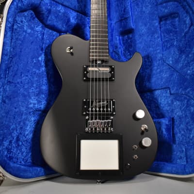 2020 Manson MA EVO MIDI Dry Satin Black Finish Electric Guitar w/OHSC image 2